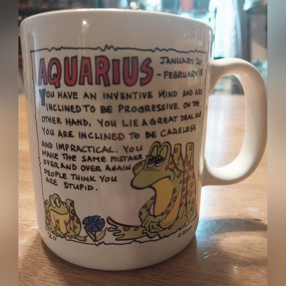 Funny Aquarius Mug